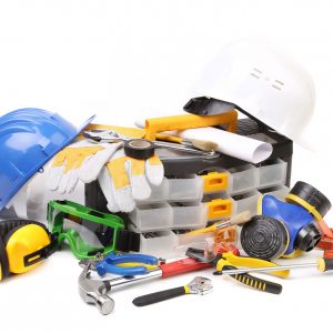 Werkzeug und Arbeitsschutz