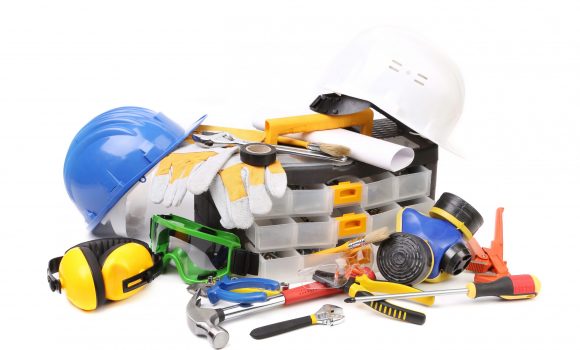 Werkzeug und Arbeitsschutz